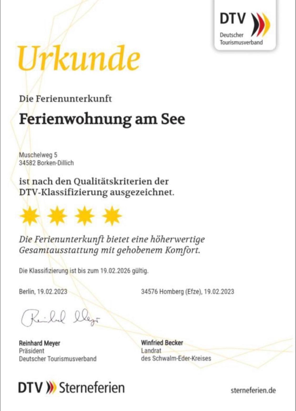 Ferienwohnung Am See Dillich - Hunde Willkommen - Eigener Eingezaeunter Garten - Ruhige Lage Borken (Hessen) Exterior foto